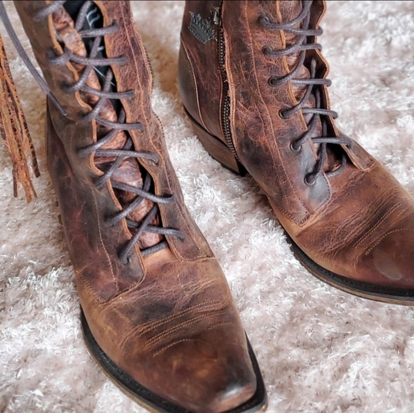 Junk Gypsy Knee High Lace Boots - Picture 3 of 6